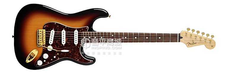 芬达(Fender) 电吉他品牌 013-3000-300 墨豪 21品玫瑰木指板 电吉他