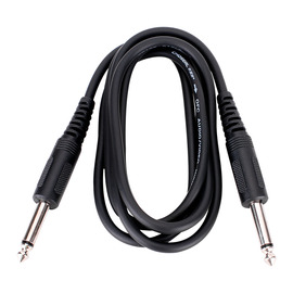 秋叶原(CHOSEAL) Q384音频线 1.5米 单6.3插头转单6.3插头