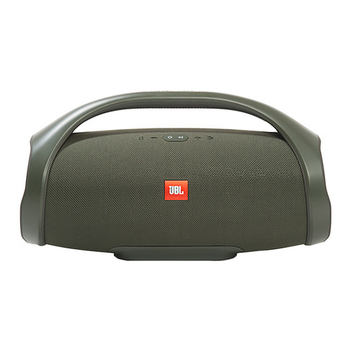 JBL Boombox音乐战神无线蓝牙音箱便携迷你户外音响hifi双低音（军绿色）