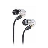 舒尔(SHURE) SE215专业入耳式耳机 入耳式HI-FI隔音耳塞（透明）