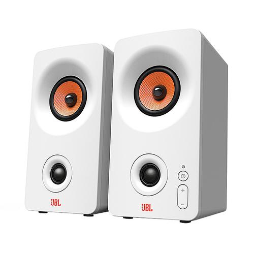 JBL PS3300无线2.0蓝牙音响 电脑桌面手机多媒体音箱 (白色)