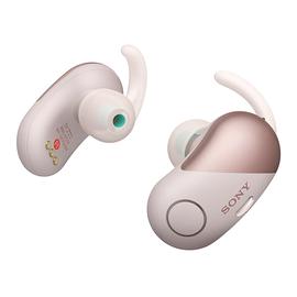 索尼(SONY) WF-SP700N 【热巴代言】真无线蓝牙降噪耳机 运动跑步防水迷你入耳式耳塞 (粉红)