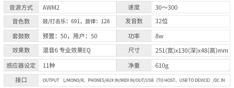 DTX532K 紧凑型娱乐 爵士架子电子鼓 儿童成人均可用