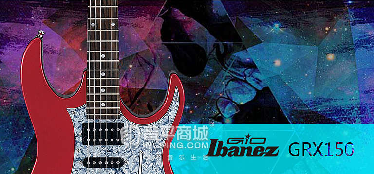 依班娜(Ibanez) GRX150 双单 双拾音电吉他