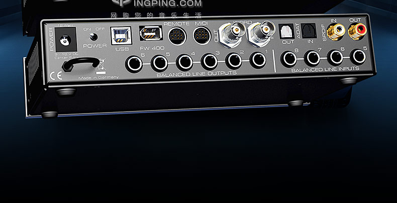 RME 德国进口 Fireface UCX 电脑专业录音K歌声卡